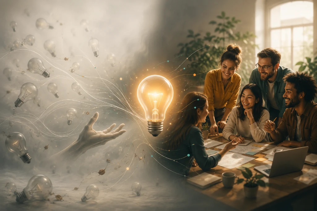 Eine Idee wird sichtbar und findet Menschen, die sie weiterdenken